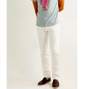 Loro Piana white jeans